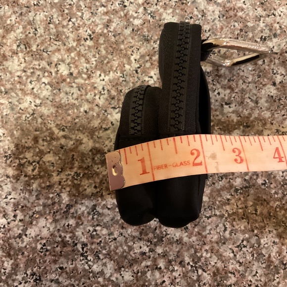 Lululemon Nano Clip-on Backpack New without tags NWOT Black with silver - Picture 11 of 11